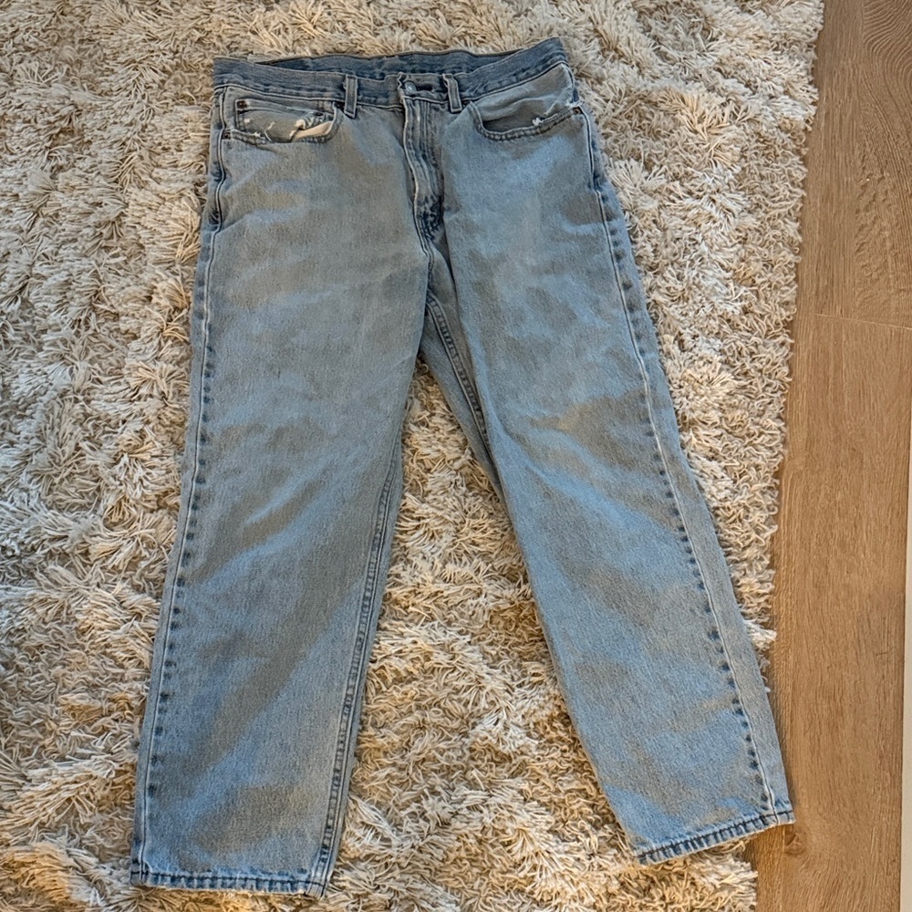 Levi's 550 Relaxed Fit Men's Jeans Light Blue 34x29